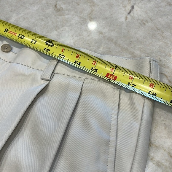 SAVANE Pleated Bermuda Shorts | Stone | Men’s‎ 36 Waist - Picture 2 of 10